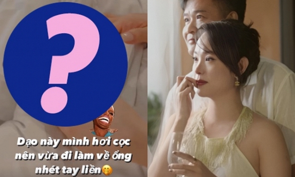 Minh Hằng 'cọc tính' trong giai đoạn bỉm sữa, ông xã liền có động thái xoa dịu đúng kiểu nhà giàu