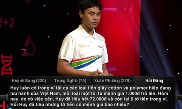 Đây là câu hỏi Oylmpia khiến thí sinh hoang mang, netizen thì cãi nhau: Bạn có trả lời được?