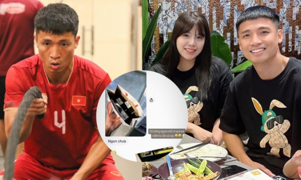 Sau lùm xùm lên mạng tìm chồng, vợ Bùi Tiến Dũng khoe: Hư vẫn được chồng tặng quà