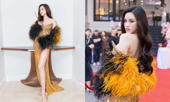 Hoa hậu Đỗ Thị Hà khoe chân dài, vai trần, chính thức lấn sân vào thương trường