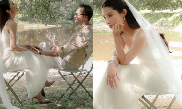 Diễm My 9x khoe trọn ảnh cưới bên bạn trai doanh nhân: Cô dâu visual 'đỉnh chóp', có 1 chi tiết đặc biệt