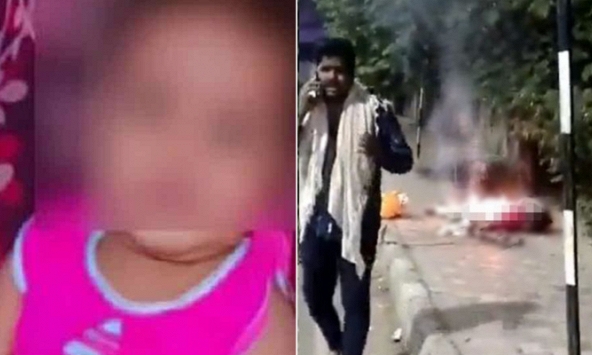 Người phụ nữ cùng con gái 9 tháng tuổi tử vong do giẫm trúng dây điện trên đường, chồng bất lực không thể cứu giúp