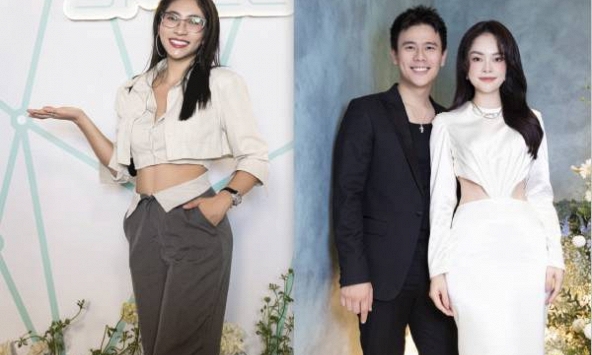 Hoa hậu Đặng Thu Thảo, Dương Cẩm Lynh tới chúc mừng Trần Anh Huy lên chức 'ông chủ'
