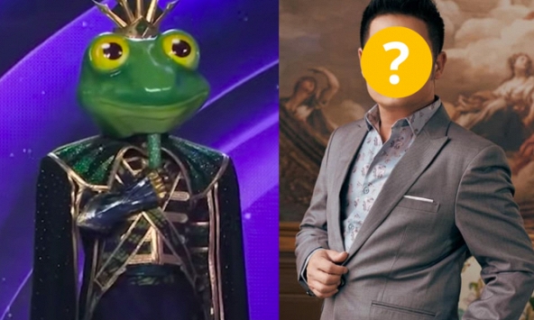 Ếch Ca Ca - mascot lộ diện ở Chung kết Ca sĩ mặt nạ là người yêu cũ của Diva Mỹ Linh? 
