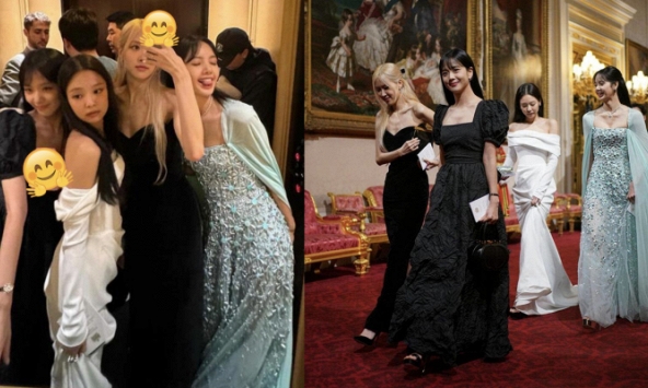Dự quốc yến hoàng gia, BLACKPINK để lộ chi tiết là fan cứng của sản phẩm này!