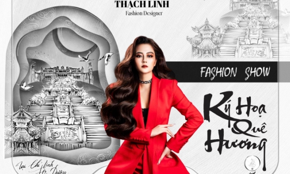 NTK Thạch Linh  'Ký họa quê hương' với hình ảnh bánh đậu xanh, vải thiều, chả rươi