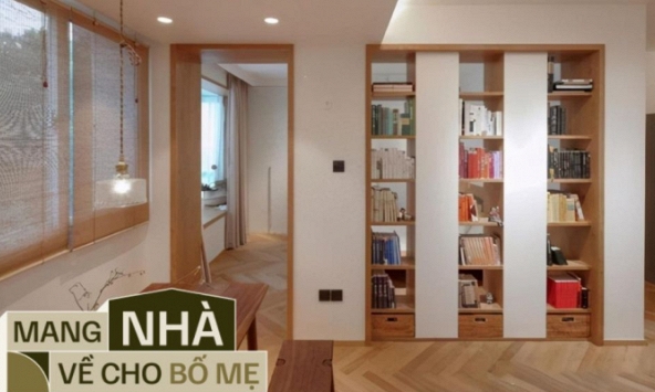 Con trai hiếu thảo cải tạo lại căn hộ 40 tuổi để bổ mẹ an tâm dưỡng già, không gian ''lột xác'' hoàn toàn so với ban đầu