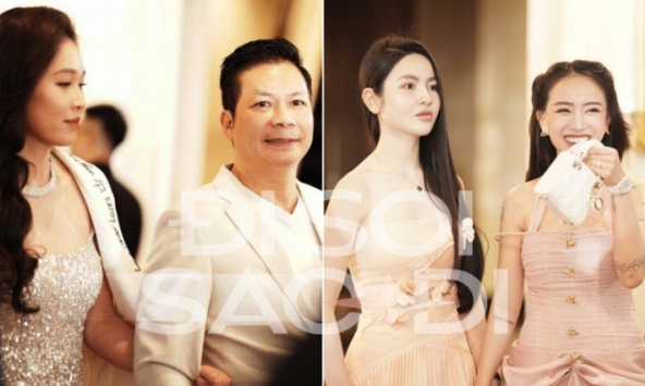 Dàn khách khủng đổ bộ đám cưới Văn Hậu - Hải My: Vợ chồng Shark Hưng giật spotlight, một người nổi tiếng mặc sai dresscode