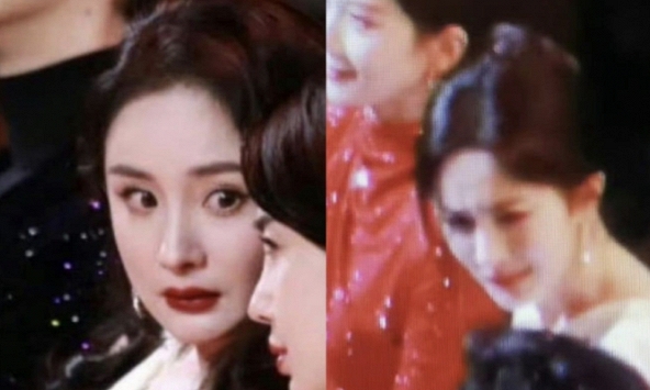 Dương Mịch xứng danh “thánh hóng chuyện Cbiz” khi tiếp tục gây bão với biểu cảm tò mò tại Đêm hội Gào Thét