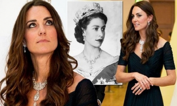 Điều ít biết về chiếc vòng cổ giá hơn 2.000 tỷ đồng cực quý giá Vương phi Kate từng đeo: Được cố nữ Vương Elizabeth II đích thân cho mượn