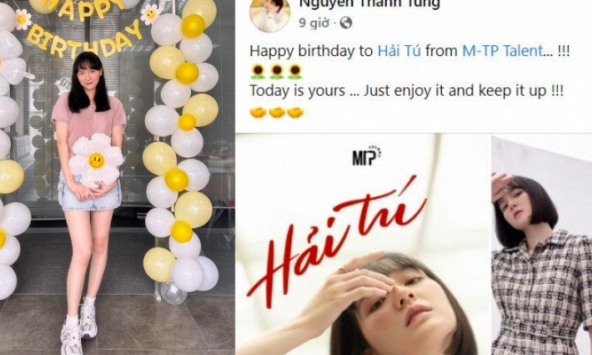 Hải Tú xả ảnh sinh nhật: Một điểm trên body chiếm trọn spotlight, netizen 'soi' Sơn Tùng liệu có lộ diện?
