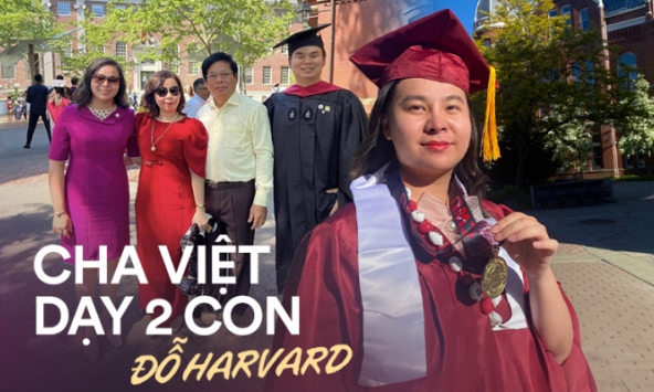 5 bí quyết của ông bố Việt giúp 2 con đỗ Thạc sĩ Harvard: Không biến trẻ thành 'gà công nghiệp', trước 18 tuổi nhất định phải làm điều này