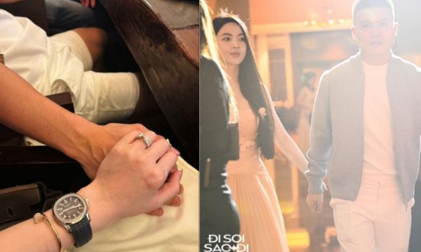 Chu Thanh Huyền khoe nhẫn ngón áp út có tên Quang Hải, hé lộ tin vui?