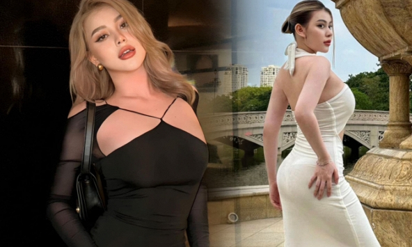 Diện đồ o ép vòng 1, hot girl lai Tây khiến người xem muốn 'ná thở'