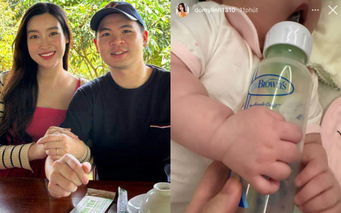 Đỗ Mỹ Linh hiếm hoi cho ái nữ hào môn 'lên sóng', để lộ 1 chi tiết liên quan đến cuộc sống mẹ bỉm sữa 