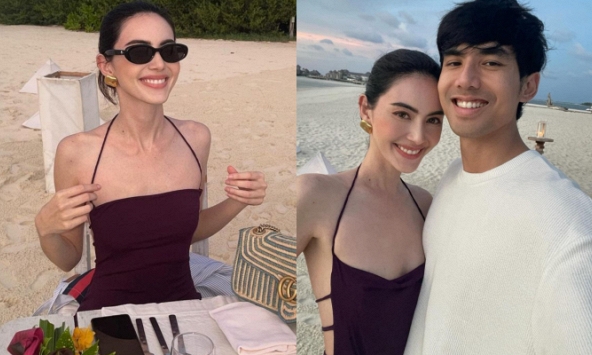 Mai Davika khoe khoảnh khắc ngọt ngào bên bạn trai hơn 9 tuổi ở Maldives, fan hào hứng chờ màn cầu hôn lãng mạn bên bờ biển