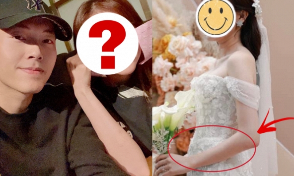 Nữ diễn viên Vbiz để lộ vòng 2 lùm lùm, đang mang thai con đầu lòng sau khi kết hôn?