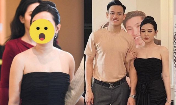 Vợ Hồ Tấn Tài khoe ảnh đi ăn cưới Đoàn Văn Hậu, ảnh trên mạng khác xa ngoài đời?