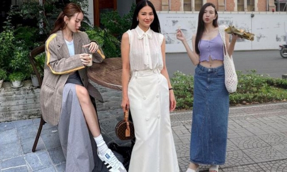 5 mẫu chân váy dài giúp mỹ nhân Việt mặc đẹp suốt bốn mùa quanh năm