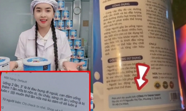 Hàng loạt điểm mập mờ đằng sau sữa tăng cân Yarmy Milk được TikToker hơn 6 triệu follow quảng cáo