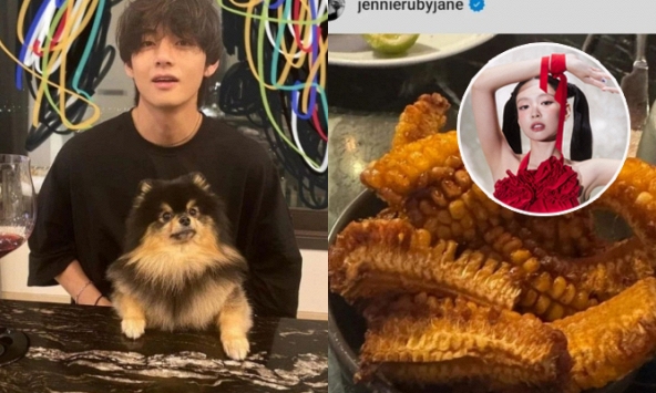 Rộ bằng chứng Jennie ăn tối tại nhà V (BTS), tranh thủ hẹn hò tại London trước thềm nam idol nhập ngũ?