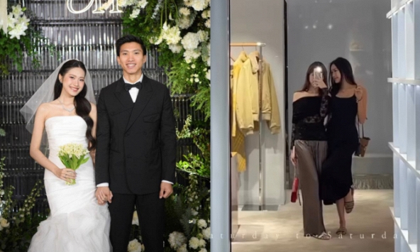 Doãn Hải My bị bắt gặp khi đang shopping ở Singapore, thay đổi cách ăn mặc 'mặn mà' hơn sau khi có chồng?