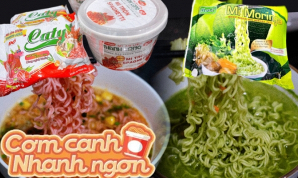 Bất ngờ với hương vị của hai loại mì tôm 'xanh, đỏ' đang hot trên MXH: Có ngon như lời đồn?