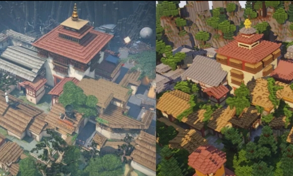 Kỳ công tái hiện bản đồ thi đấu trứ danh của Riot trong Minecraft, game thủ khiến cộng đồng trầm trồ vì độ chi tiết đáng nể