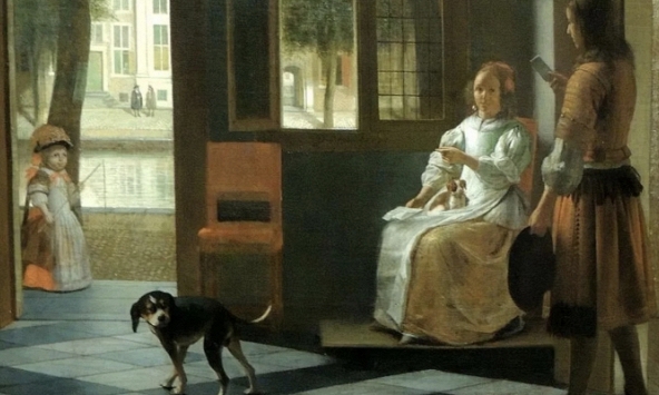 Phóng to 10 lần bức họa cổ hơn 350 tuổi, dân mạng ngỡ ngàng phát hiện bóng dáng 'iPhone'