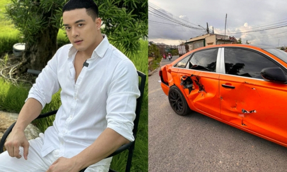 Cao Thái Sơn và gia đình gặp tai nạn giao thông nghiêm trọng ở Đà Lạt, tình hình ra sao khi xe bị tàu hỏa tông?