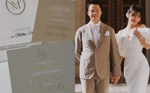 Diễm My 9x hé lộ thiệp cưới với bạn trai doanh nhân, giữ kín 1 chuyện trước thềm diễn ra hôn lễ