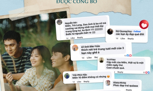 'Ngày xưa có một chuyện tình' tung bộ hình học trò trong trẻo, đạo diễn Trịnh Đình Lê Minh chia sẻ về 3 diễn viên chính