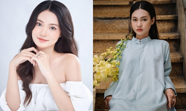 Nhan sắc ngọt ngào và học vấn 'đáng nể' của Á khôi Thanh lịch Hà Nội 2023 Nguyễn Hạnh Tâm