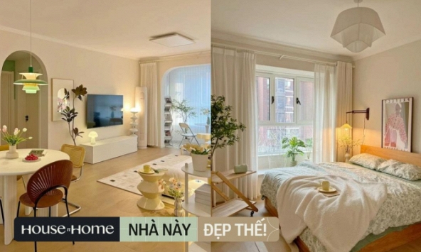 Căn hộ 70m2 của cô gái trẻ khiến khách ghé đến không muốn rời đi, lý do vì decor quá đẹp mắt 
