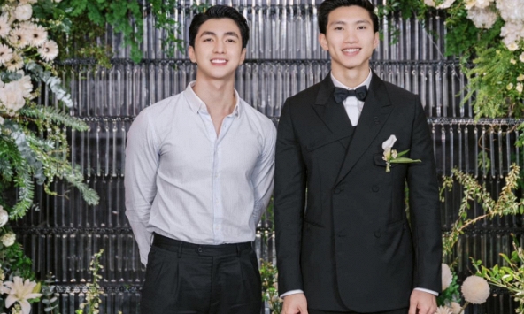 Bình An chung khung hình với Đoàn Văn Hậu 'gấp đôi visual' là có thật, hứa hẹn 'kiếp sau ta yêu nhau'