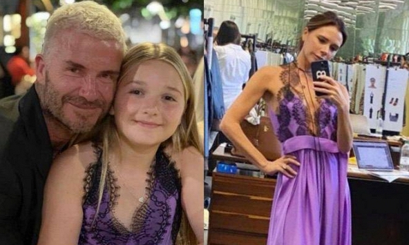 Victoria Beckham cấm Harper makeup nhưng liên tục để con mặc trang phục không hợp tuổi?