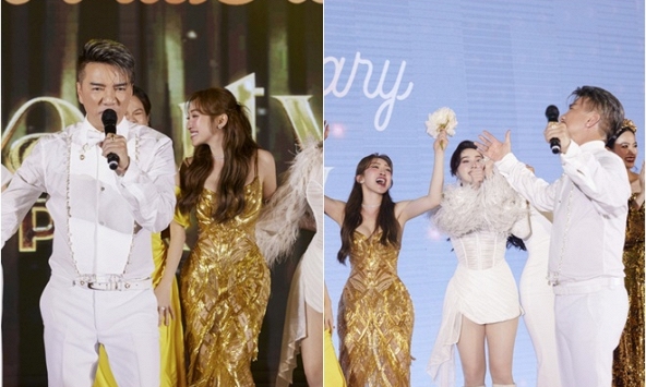 Đàm  Vĩnh Hưng nhảy cực 'sung' cùng bà  xã Chi Bảo - Lý  Thuỳ  Chang 