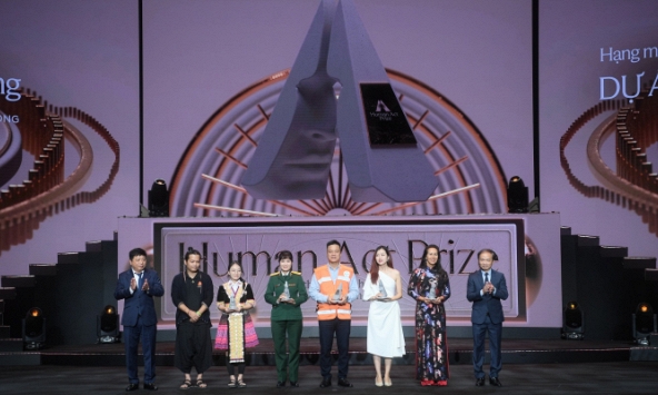 Đại diện các dự án được vinh danh tại Gala Human Act Prize: “Chúng tôi khâm phục những gương mặt, dự án năm nay”