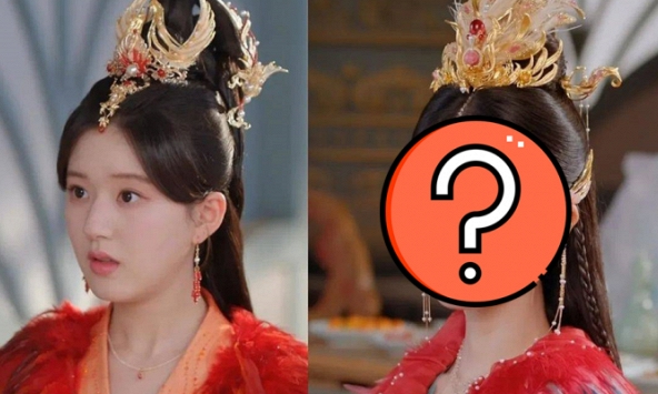 Triệu Lộ Tư lộ nhan sắc thật khác xa ảnh photoshop, còn bị nữ phụ vô danh lấn át