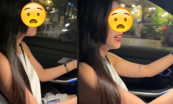 Bắt chước Ngọc Trinh, một nữ xế khoe trình 'tổ lái' câu view, dân mạng lắc đầu: Vui thôi đừng vui quá!