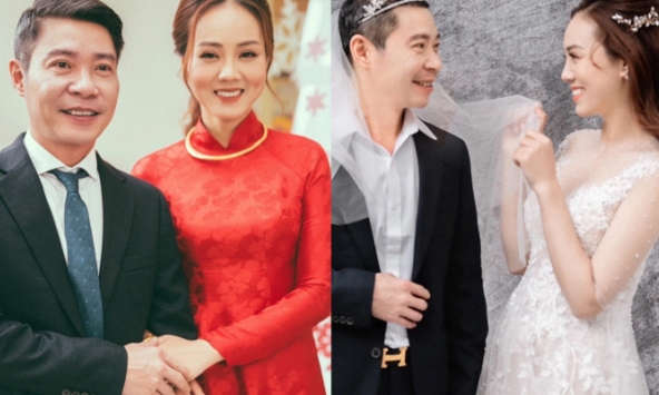 Bà xã kém 15 tuổi của NS Công Lý hé lộ loạt ảnh cưới, mong muốn điều này sau 3 năm kết hôn