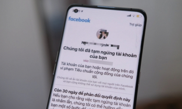 Bức ảnh có thể khiến tài khoản Facebook bị khóa vĩnh viễn