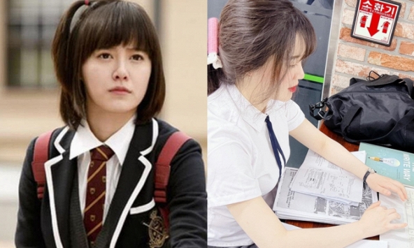 'Nàng cỏ' Goo Hye Sun gây sốc vì quá trẻ đẹp khi làm nữ sinh, U40 học diễn xuất sau nhiều năm bị chê quá đơ