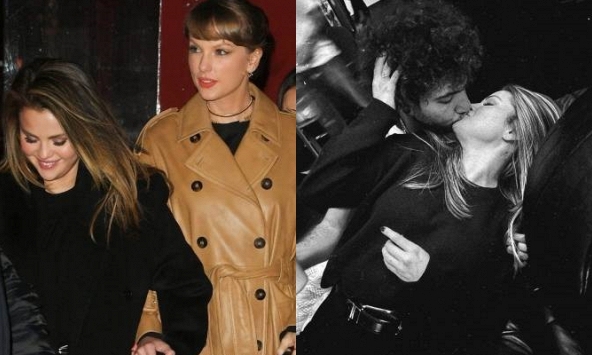 Selena Gomez đưa bạn trai mới tới dự sinh nhật Taylor Swift, khoảnh khắc “khóa môi” hút ngay gần 7 triệu like