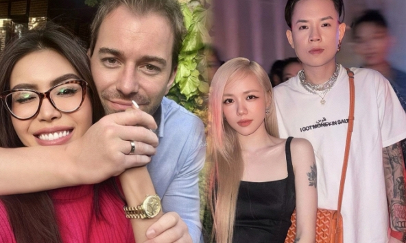 Vbiz thêm một trường hợp '2 người chia tay, 4 người vui': Minh Tú vừa cầu hôn bạn trai Tây, người yêu cũ cũng lộ ảnh ôm hôn tình mới