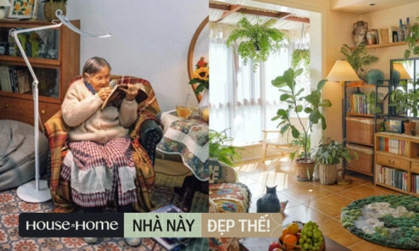 Sống một mình ở tuổi 81, cụ bà tự trồng cây cảnh trong nhà để làm thú vui mỗi ngày 