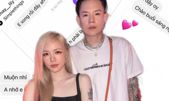Phương Ly tự khoe loạt tin nhắn hẹn hò, để lộ dấu hiệu bạn trai chính là 'anh Bâus' Andree