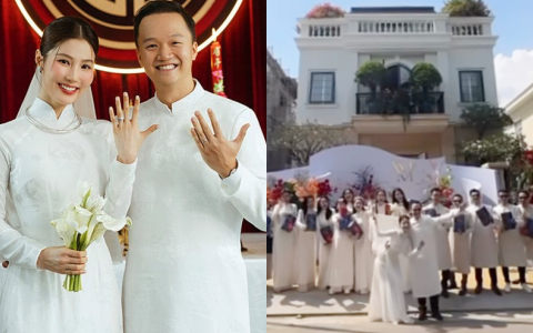 Hé lộ căn biệt thự tân hôn và sính lễ khủng trong lễ ăn hỏi Diễm My 9X cùng chồng doanh nhân 