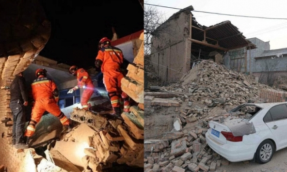 Động đất ở Trung Quốc: Nhân chứng bàng hoàng kể lại trải nghiệm 'như bị hất tung lên cao' trong trận rung lắc dữ dội