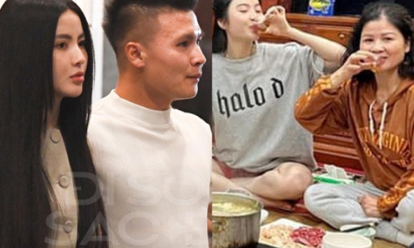 Hé lộ mối quan hệ của Chu Thanh Huyền với gia đình Quang Hải trước khi cưới